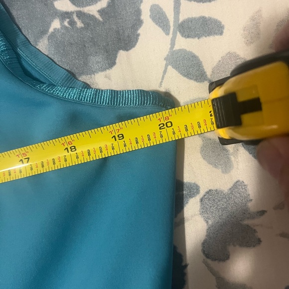 LULULEMON DOWN FOR IT ALL VEST TEAL SZ 14 - Picture 4 of 4